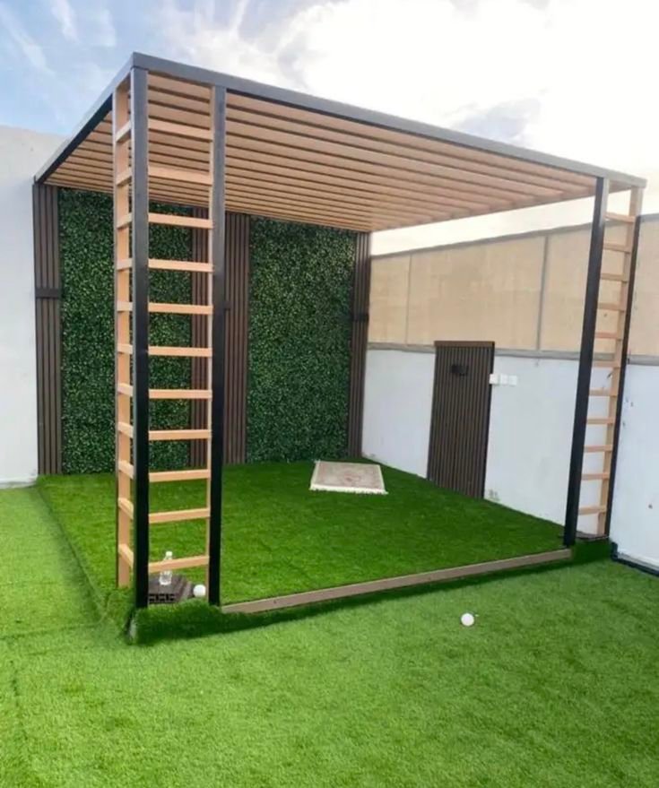 برجولات خشبية