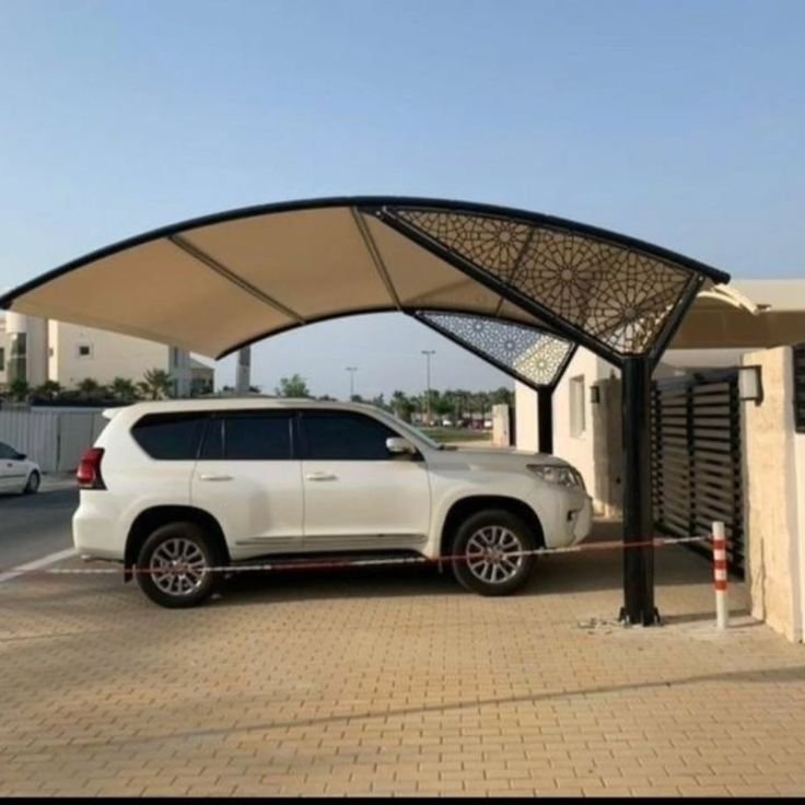 مظلات سيارات قص ليزر